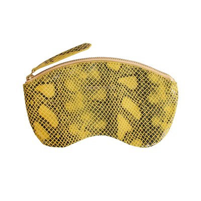 Etui à lunettes en cuir embossé GOLDEN VINTAGE OH MY BAG