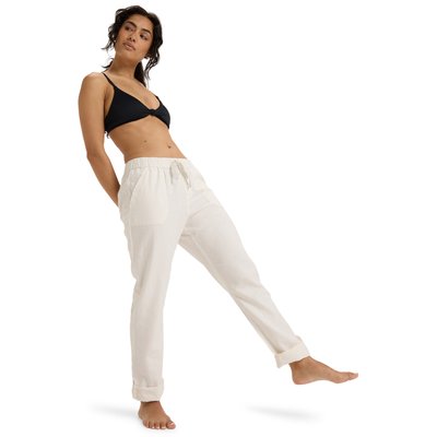 Pantalon cargo en lin ON THE SEASHORE. ROXY