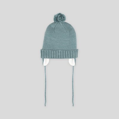 Bonnet péruvien bébé, en matière recyclée BOUT'CHOU