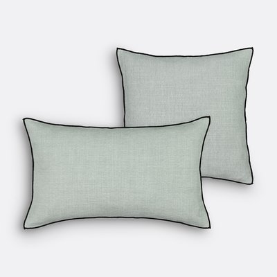 Kissenbezug Figuera, Chenille-Optik LA REDOUTE INTERIEURS