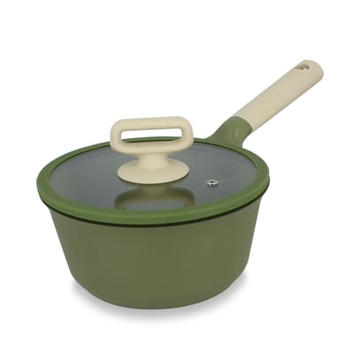 Casserole 18cm en fonte d'aluminium avec couvercle, ANNA MENASTYL