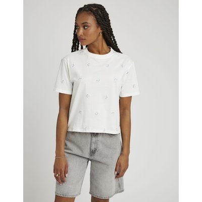 T-shirt brodé fleurs BZB