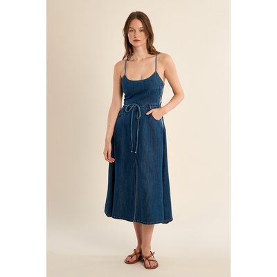 Robe midi en denim MOLLY BRACKEN