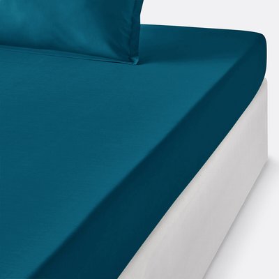 Scenario 100% Cotton Percale Child's 200 Thread Count Fitted Sheet LA REDOUTE INTERIEURS