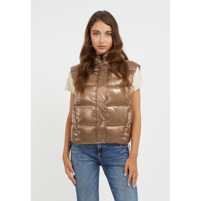 Doudoune S/Manches Effet Miroir GUESS