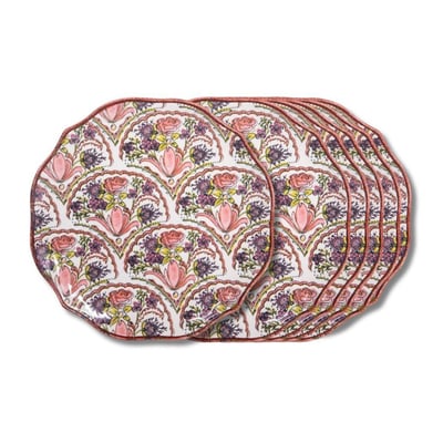 Assiette plate Jaipur 27 cm (lot de 6) - JAIPUR TABLE PASSION