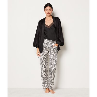 Pyjama satin femme 3 pieces new arrivals