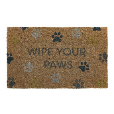 Wipe Your Paws Coir Doormat MY MAT COIR