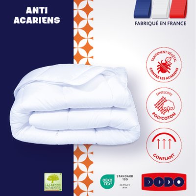 Couette CHAUDE - Gonflante &  Anti-Acariens DODO