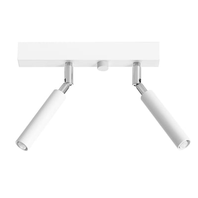 Plafonnier Aluminium Blanc G9 2 Eyetech EDEN