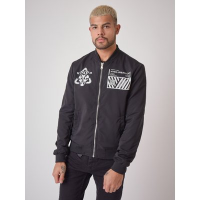 Veste col teddy graphisme " Baba Collab" PROJECT X