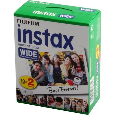 Papier photo instantané Instax Wide (x20) FUJIFILM