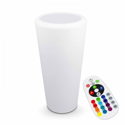 Vase pot lumineux sans fil, SHINE OVIALA