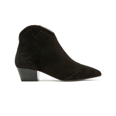 BOOTS-BOTTINE croûte velours LUNA 5 KOST