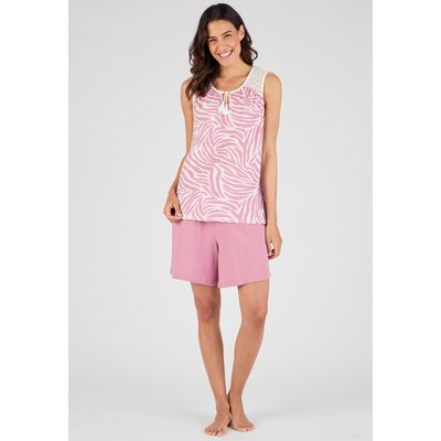 Pyjashort en maille jersey pur coton DAMART