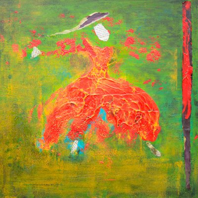 Tableau andalouse au chapeau HEXOA