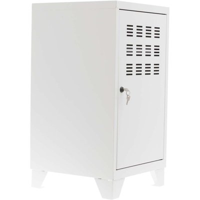 Casier de rangement en métal 74 cm Collégien Blanc mat PIERRE HENRY