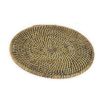 Dessous de plat en rotin antique AUBRY GASPARD