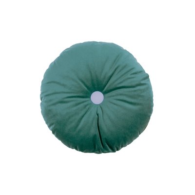 Coussin rond en Eco-velours VIBES NOBODINOZ