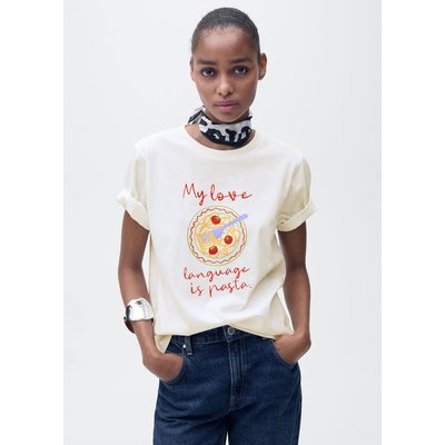 T-shirt imprimé manches courtes MANGO