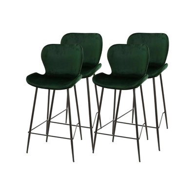 Lot de quatre Tabourets de bar - 99 cm - BASTI LISA DESIGN