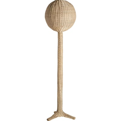 Lampadaire en rotin style boho RECOLLECTION