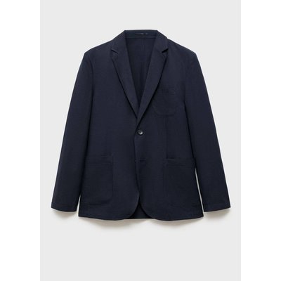 Veste de costume slim fit lin MANGO MAN