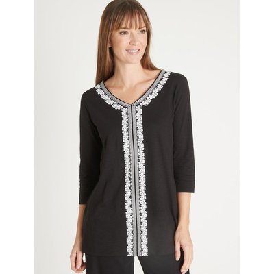 Tee-shirt manches 3/4 style tunique DAXON