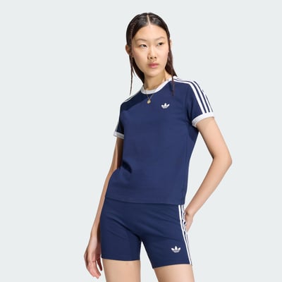 T-Shirt Slim 3 Bandes adidas Originals