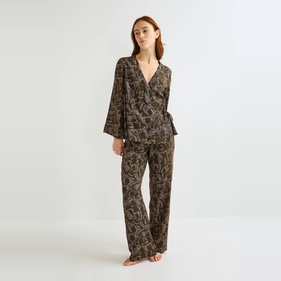 Pyjama kimono long MONOPRIX