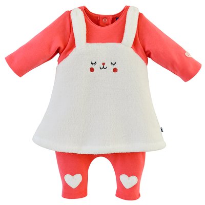 Combinaison bebe fille theme camelia SUCRE D'ORGE