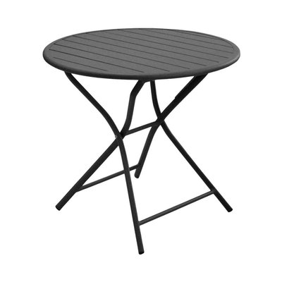 Table de jardin ronde en aluminium 2 personnes Globe PROLOISIRS