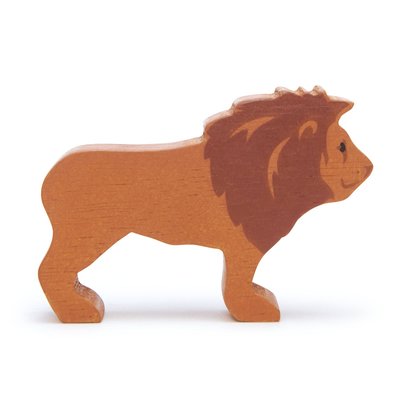 Lion en bois TENDER LEAF TOYS