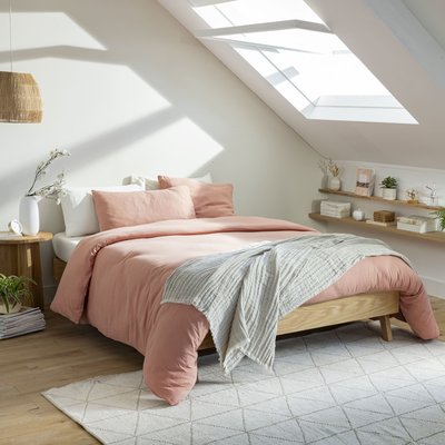 Lit avec pieds évasés scandinaves TERRE DE NUIT
