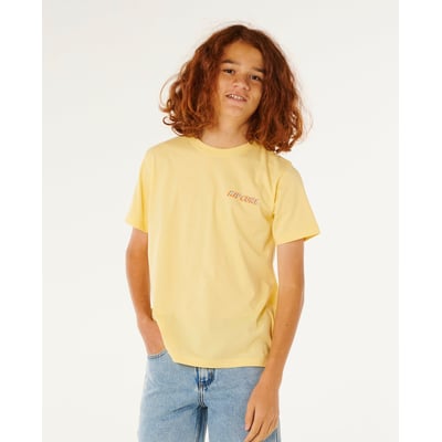 T-shirt à manches courtes Eternal Shred LOGO Enfant RIP CURL