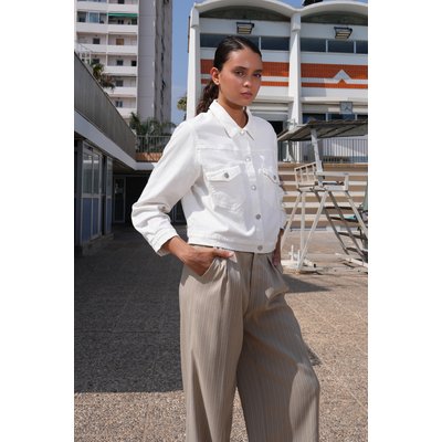 Veste en coton courte LILI SIDONIO