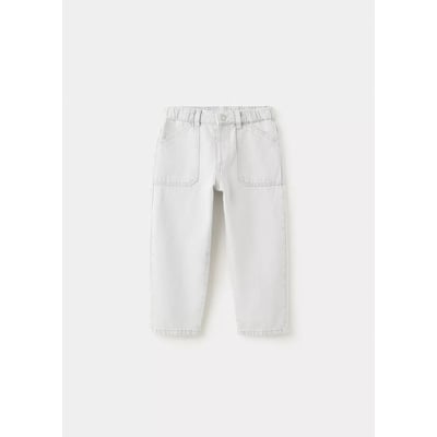 Jean droit taille élastique MANGO BABY