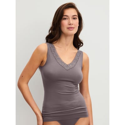 Débardeur sans manches Coton NATURAL COMFORT LACE CALIDA