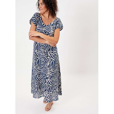 Robe longue imprimée coton bio ALAIANE LA FIANCÉE