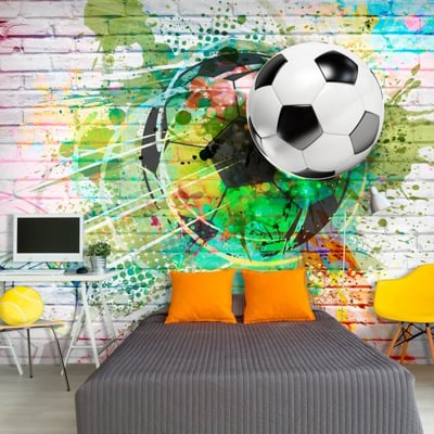 Papier peint intissé panoramique Hobby Colourful Sport EDEN