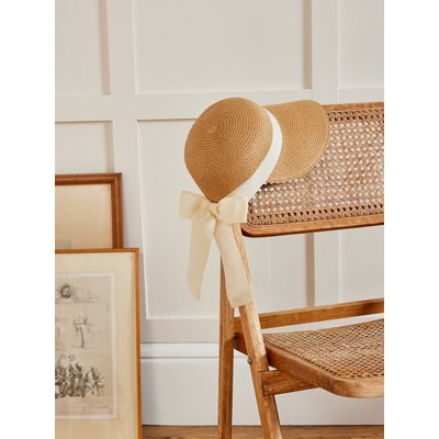 Chapeau de paille cloche CYRILLUS