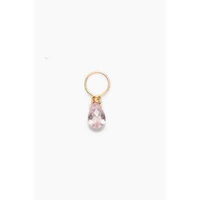Pendentif Mia - Or 750‰ - Saphir rose clair YAY PARIS