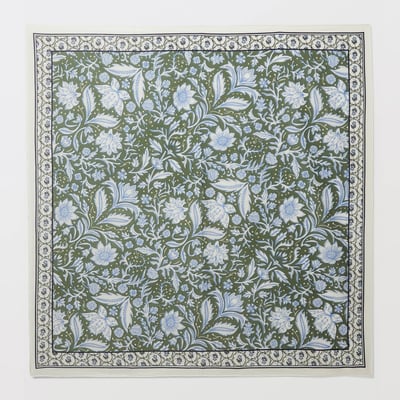 Foulard imprimé en coton BIO GOTS MONOPRIX