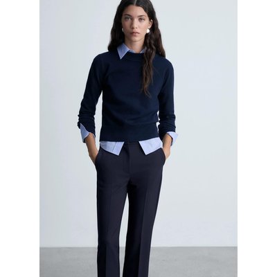 Pantalon droit pinces MANGO