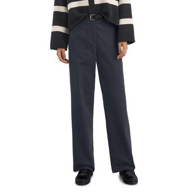 Pantalon Modèle Lande large en mélange de coton organique et de lyocell MARC O'POLO