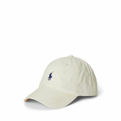 Casquette coton lin POLO RALPH LAUREN