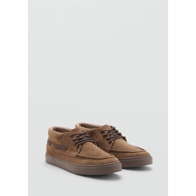 Chaussures bateau cuir MANGO TEEN