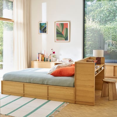 Letto contenitore con rete sollevabile, Senssia LA REDOUTE INTERIEURS
