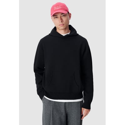 Pull capuche tricot poche kangourou IKKS