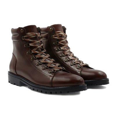 Boots montagne cuir lisse JULES & JENN